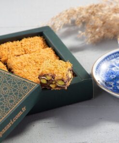 Antep Pazarı Antep Fıstıklı Kadayıflı Special Baklava Lokum - 240g