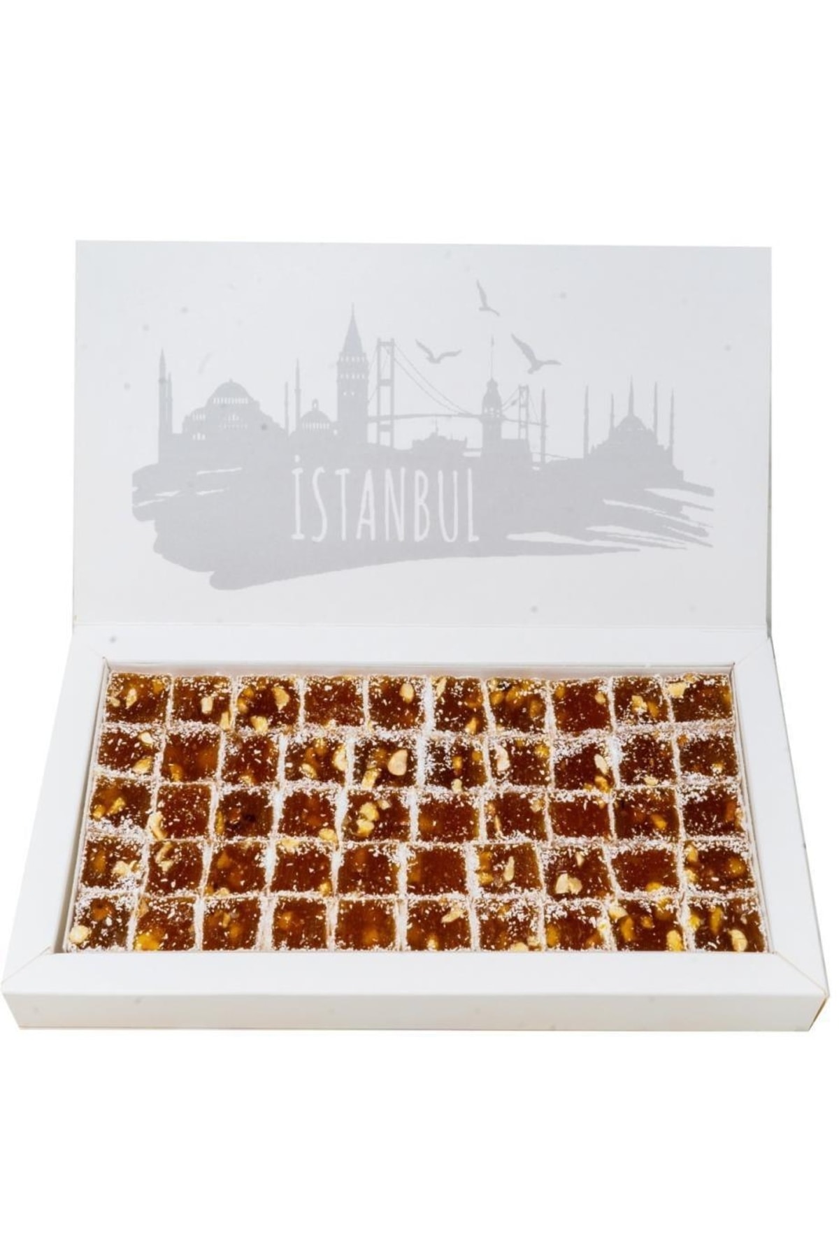 Lina Fındıklı Büyük Kesim Hind. Cevizli Lokum 1 Kg