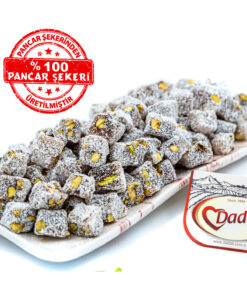 Alternative view of Dadak Lokum ve Kuruyemiş Çifte Kavrulmuş Antep Fıstıklı Mini Lokum 200gram