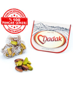Dadak Lokum ve Kuruyemiş Çifte Kavrulmuş Antep Fıstıklı Mini Lokum 200gram - Görsel 3