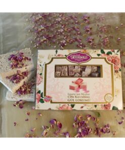 Yıldırım Şekerleme Çifte Kavrulmuş Meşhur Isparta Gül-kuş Lokumu 250 Gr.