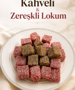 Şener Kahveli & Zereşkli Lokum 500 Gr