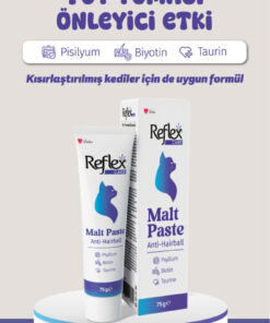 Reflex Care Malt Paste Anti Hairball - Tüy Yumağı Önleyici Malt 75g