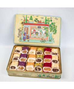 Lokum Atölyesi Hürrem Sultan Antep Fıstıklı,Fındıklı,Bademli,Susamlı Dolma Lokum 600g
