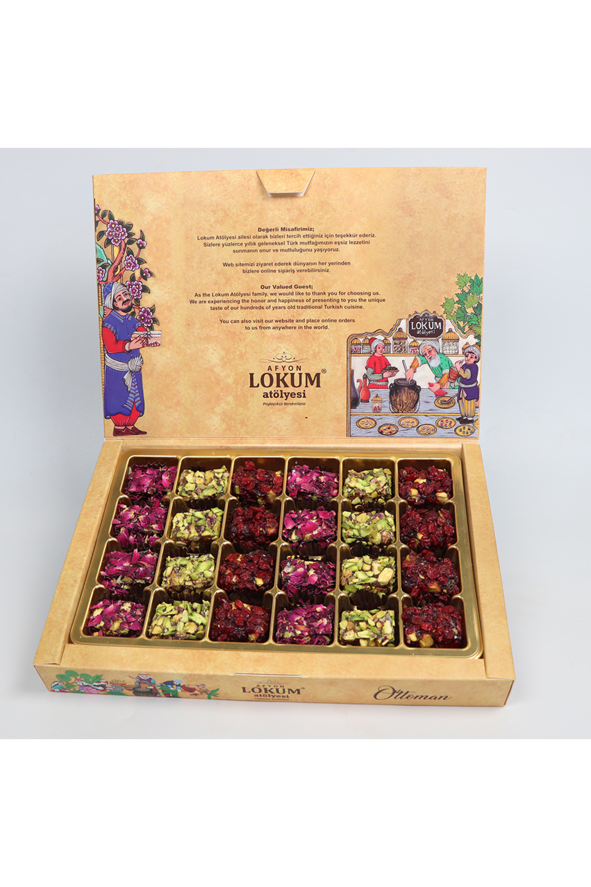 Lokum Atölyesi Vip Karışık Lokum 500g