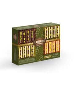 Lokum Atölyesi Sultan Pastası 300g (Antep Fıstıklı&Bisküvi Ve Kakaolu Fındık Kremalı Sultan Lokum & Türk Kahveli, A