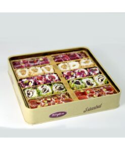 Tuğba Kuruyemiş Tramvaylı Kutuda Antepfıstıklı Karışık Lokum 500gr - Görsel 3