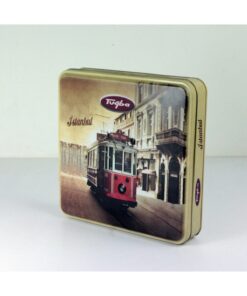 Tuğba Kuruyemiş Tramvaylı Kutuda Antepfıstıklı Karışık Lokum 500gr