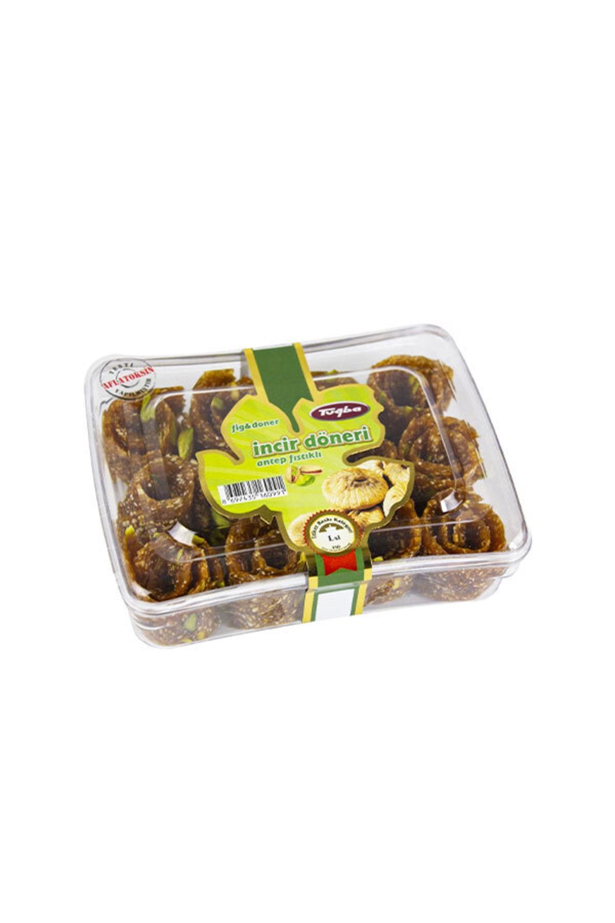 Tuğba Kuruyemiş Antep Fıstıklı Incir Döneri 400 Gr (gül Kesim)