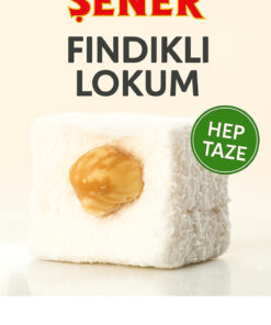 Alternative view of Şener Glikozsuz Lokum 1 Kg Sultan Fındıklı Lokum Atıştırmalık
