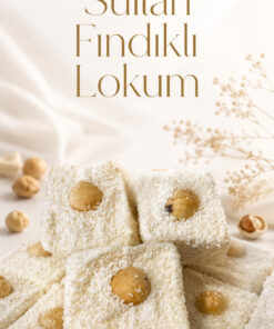 Şener Glikozsuz Lokum 1 Kg Sultan Fındıklı Lokum Atıştırmalık