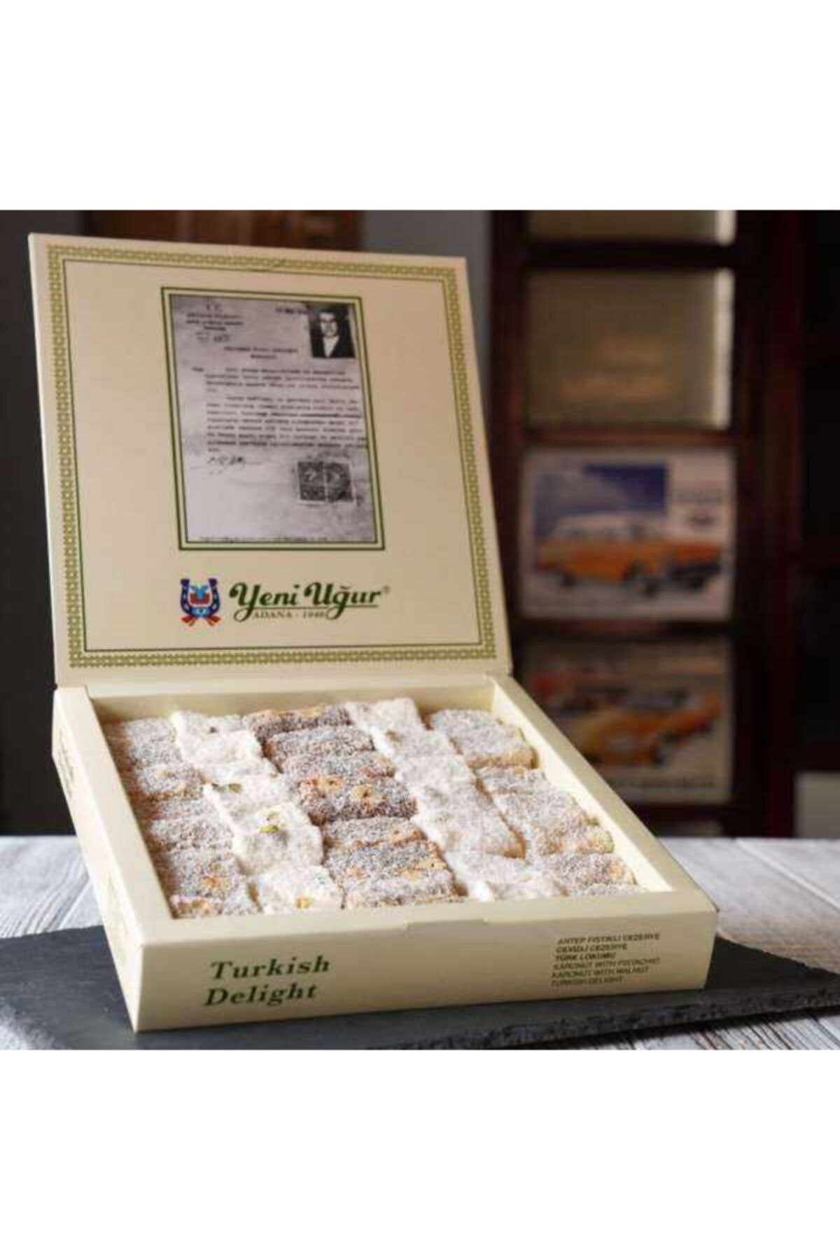 Yeni Uğur Karışık Lokum (sultan Lokumu, Fındıklı Lokum, Kesme Cezerye) 1 Kg