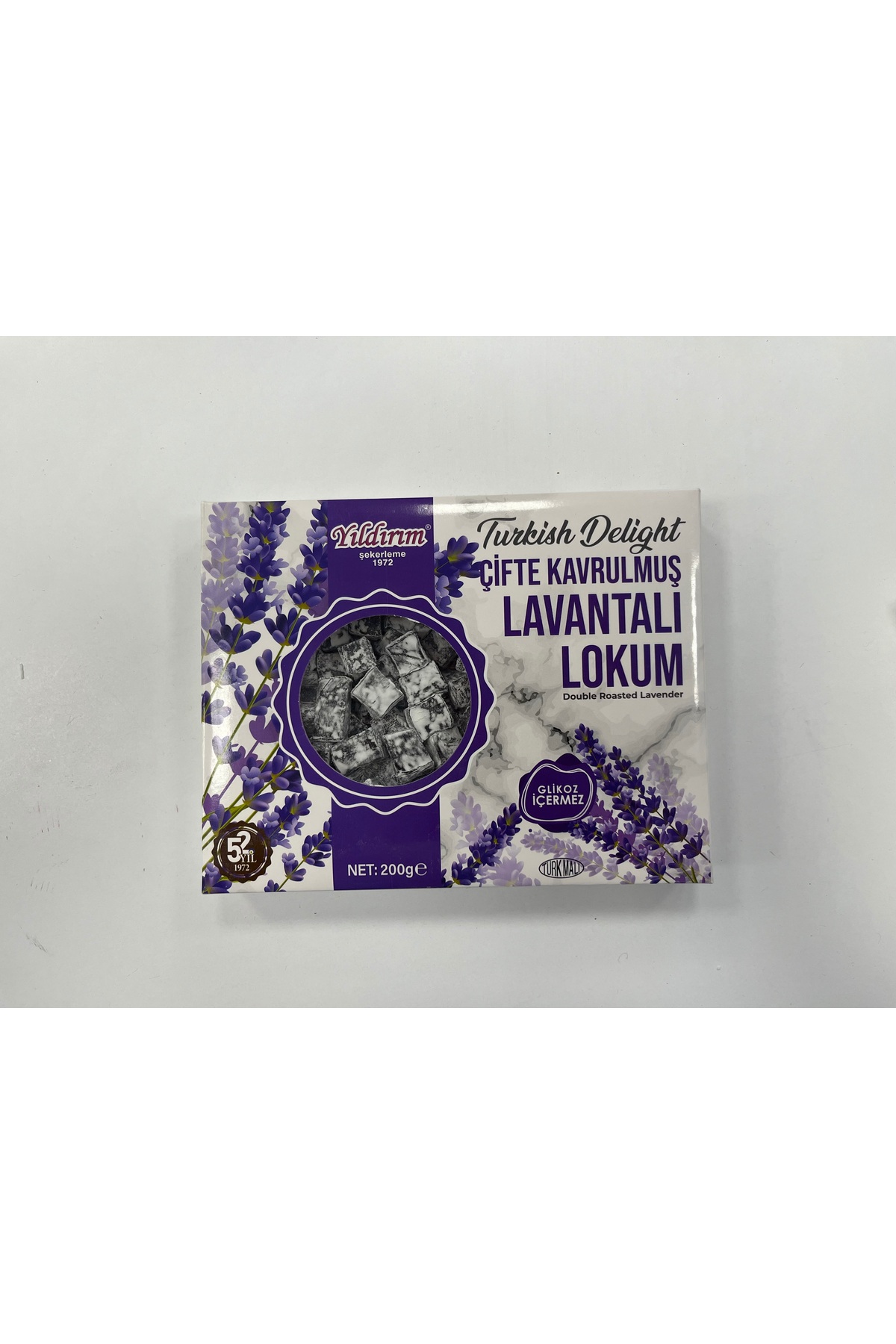 Yıldırım Şekerleme Çifte kavrulmuş lavanta lokum