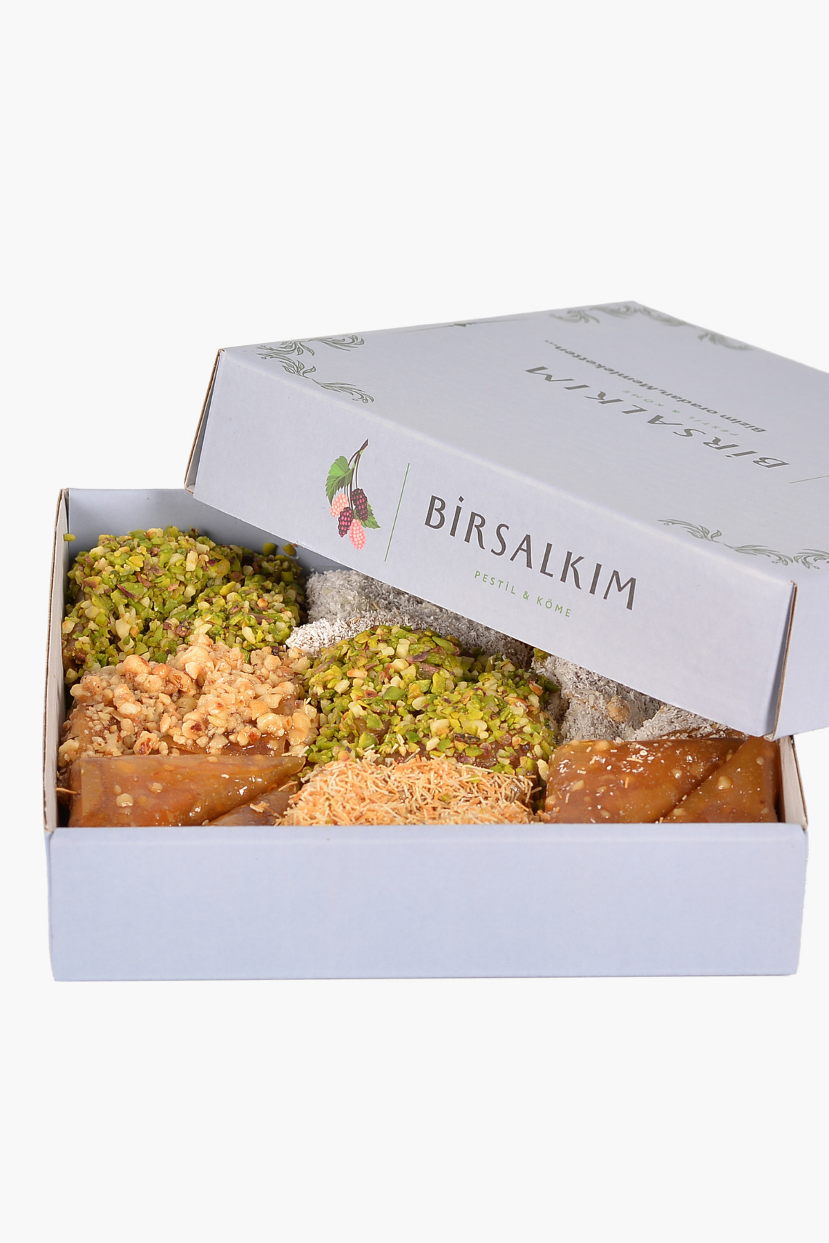 Bİrsalkım Pestİl & Köme Gümüşhane ' Den 4 Çeşit Karışık Muska Paketi 500gr (ANTEP FISTIKLI-FINDIKLI-KADAYIFLI-H.CEVİZLİ) - Görsel 3