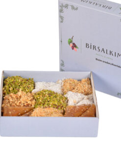 Alternative view of Bİrsalkım Pestİl & Köme Gümüşhane ' Den 4 Çeşit Karışık Muska Paketi 500gr (ANTEP FISTIKLI-FINDIKLI-KADAYIFLI-H.CEVİZLİ)