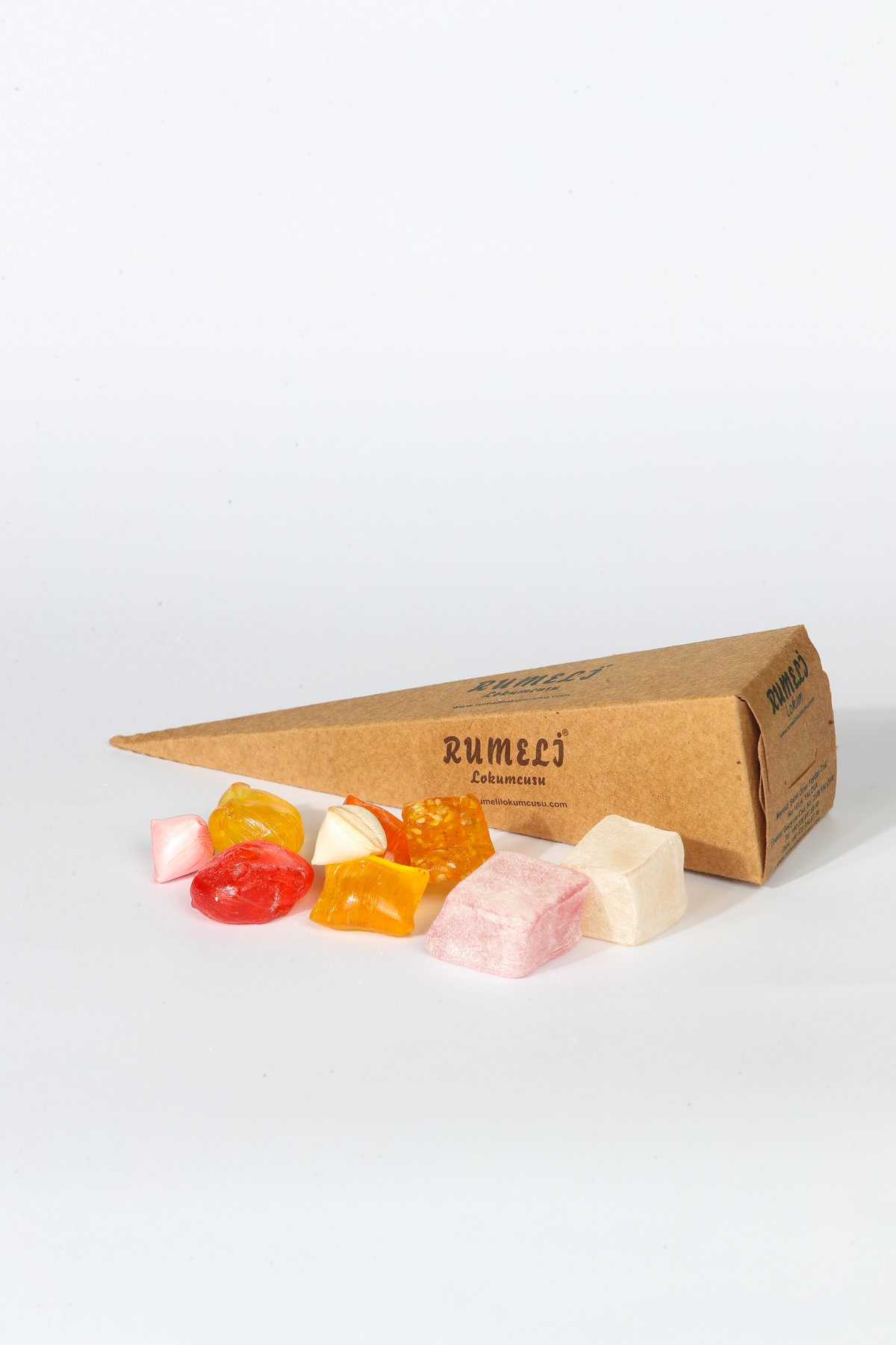 Rumeli Lokumcusu 30 Adet Külah Mevlüt Şekeri / Lokumu 80gr