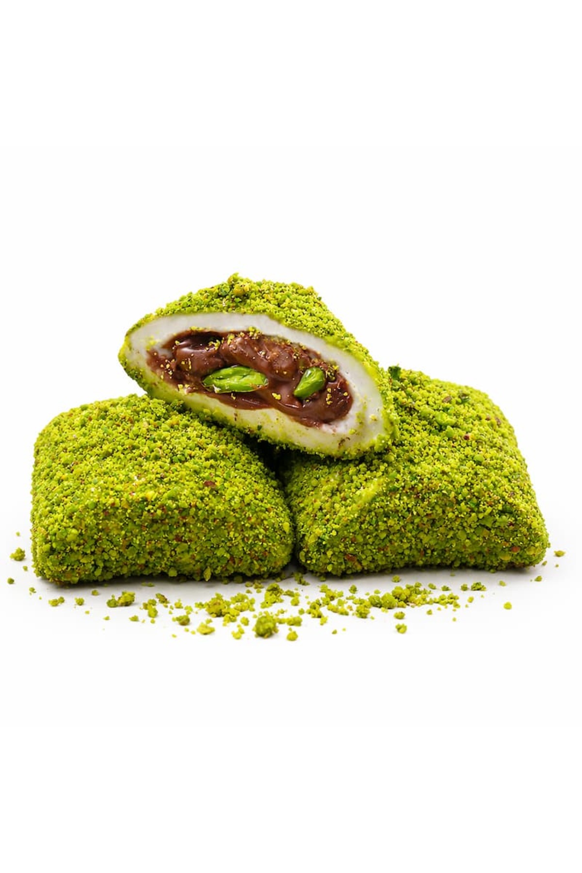 Darende Kayısı Dünyası Malatya Darende Antep Fıstıklı Çikolatalı Bohça Lokum 500 gr - Görsel 3