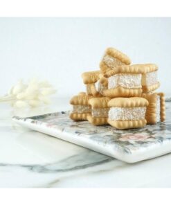Tuğba Kuruyemiş Mini Lokum Bisküvi Arası Lokum (300 Gr)