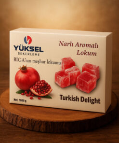 Yüksel Nar Aromalı Lokum 1 Kg