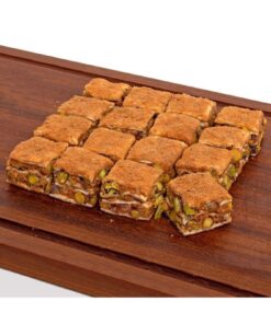HALUK ÇEREZ Lotus Bisküvili Bol Fıstıklı Baklava Lokum 500 Gram - Görsel 3