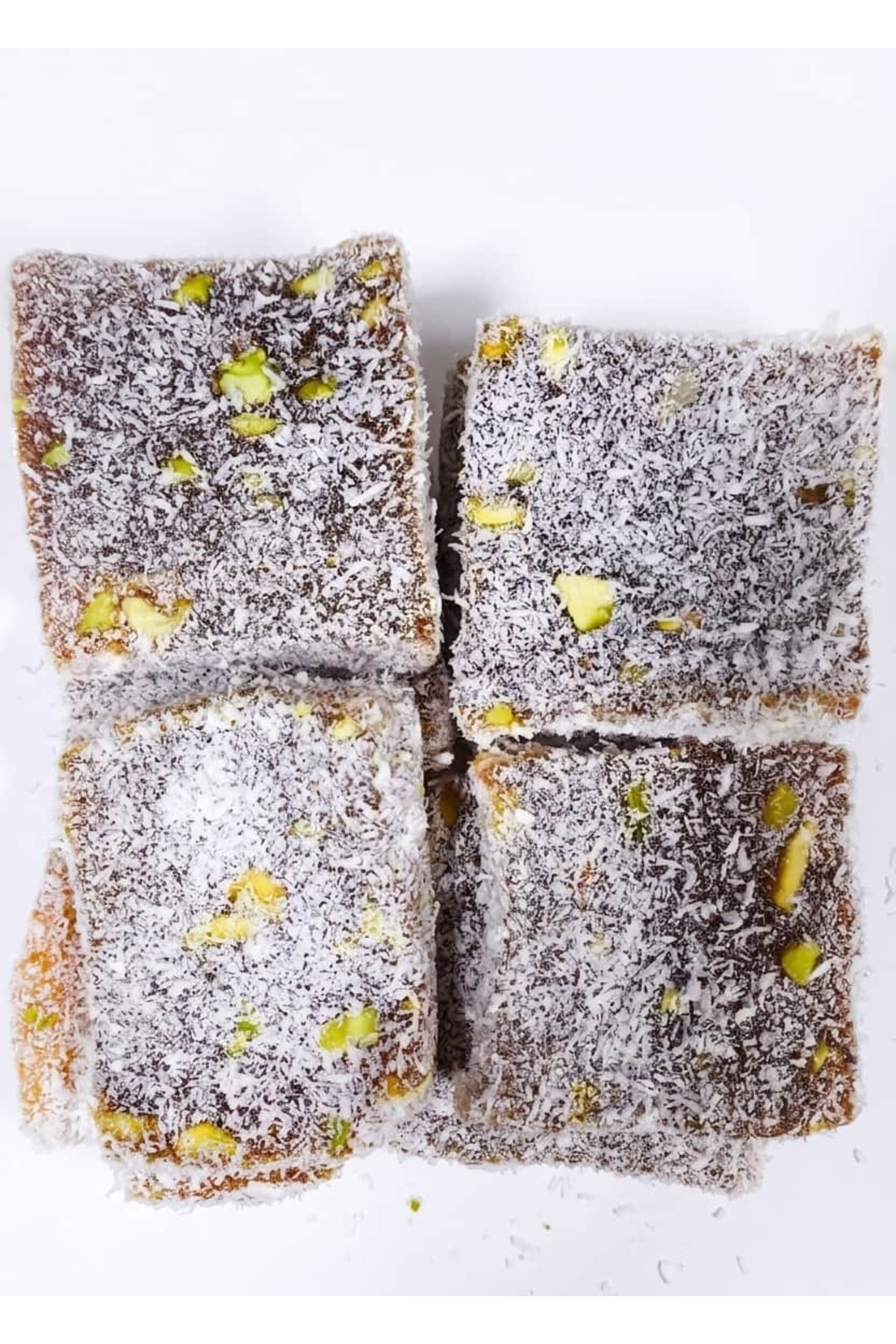 HASAYİNTAP Lokum - Antep Fıstıklı Yaprak Cezerye 150 Gr
