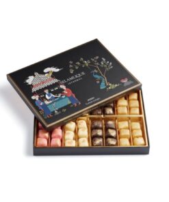 SELAMLIQUE ISTANBUL Karışık Çikolata Kaplı Bademli Lokum 500g