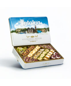 Tuğba Kuruyemiş Geleneksel Tatlar Metal Kutu 540 Gr (Antalya)