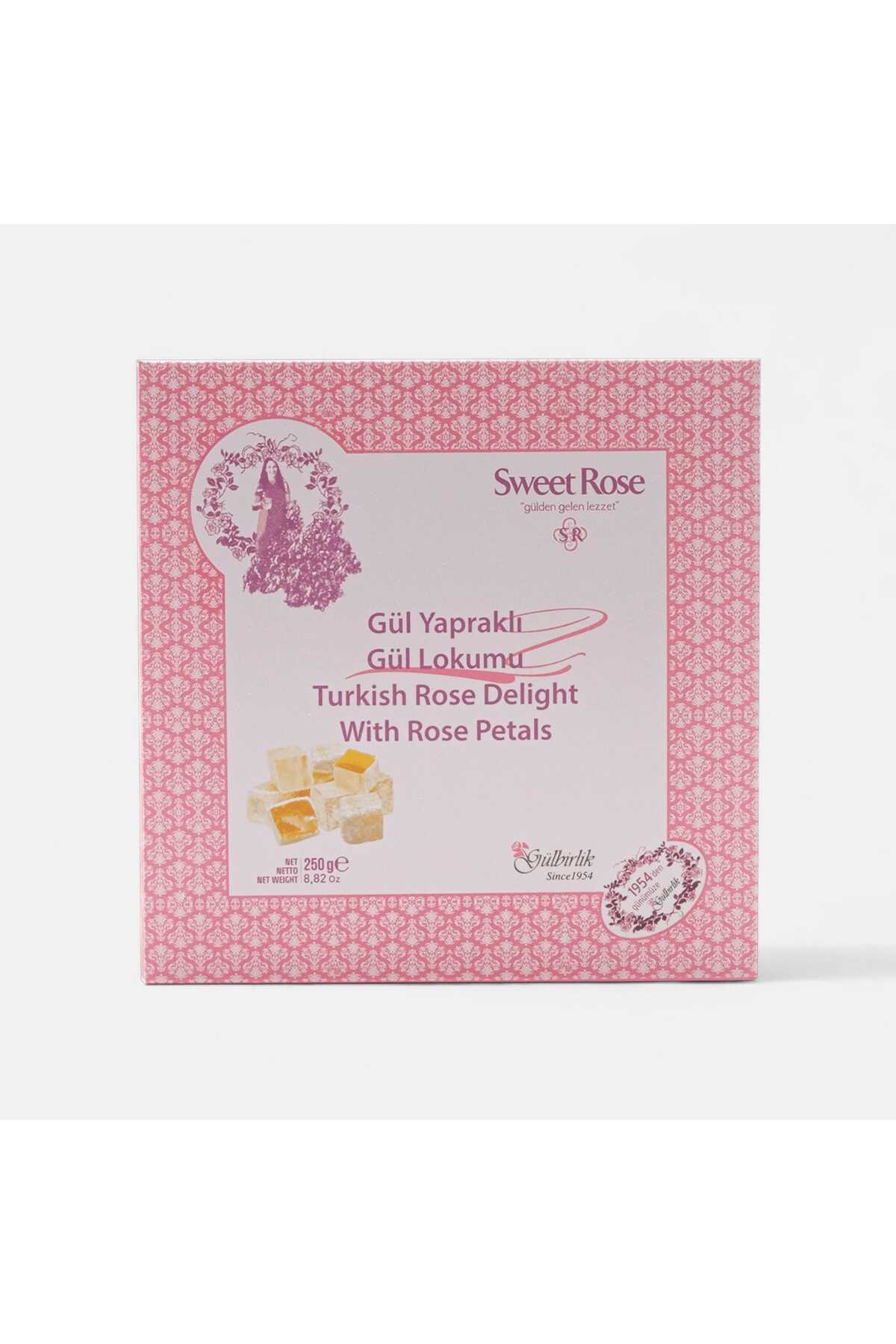 Rosense Gül Yapraklı Lokum 250 Gr