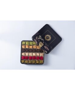 MEŞHUR SAFRANBOLU LOKUMCUSU Metal Kutu Karışık Baklava Lokum 500 gr
