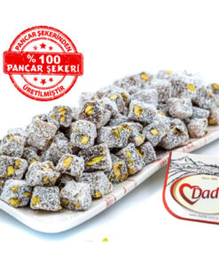 Alternative view of Dadak Lokum ve Kuruyemiş Çifte Kavrulmuş Antep Fıstıklı Mini Lokum 500gram