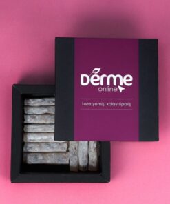 Derme Fitil Lokum Antep Fıstık Pudralı 300 Gram