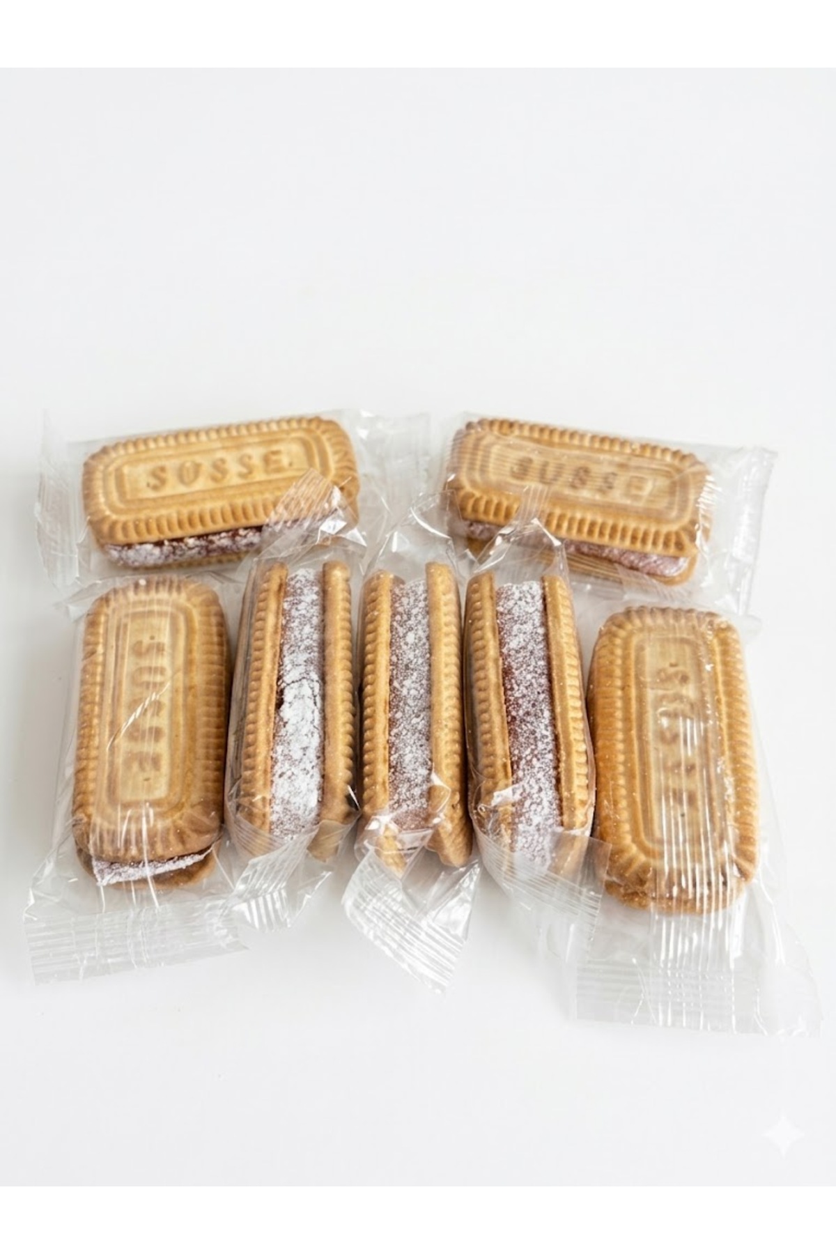 ÖZAD KURUYEMİŞ Güllü Paketli Finger Bisküvi Arası Lokum 250 Gram