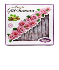 Yıldırım Şekerleme Yıldırım Gül Sarması Gül Lokumu Gül Aromalı Antep Fıstıklı Lokum 400 Gr