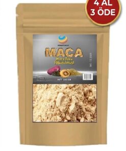 Herşeyi Kolay Öğütülmüş Gerçek Saf Maca ( Maka ) Kökü Tozu 100 gr - Maca Root Lepidium