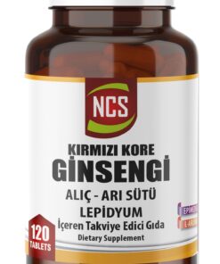 Alternative view of Ncs Korean Red Ginseng 120 Tablet Alıç Arı Sütü Coenzyme Maca Root L Arginin