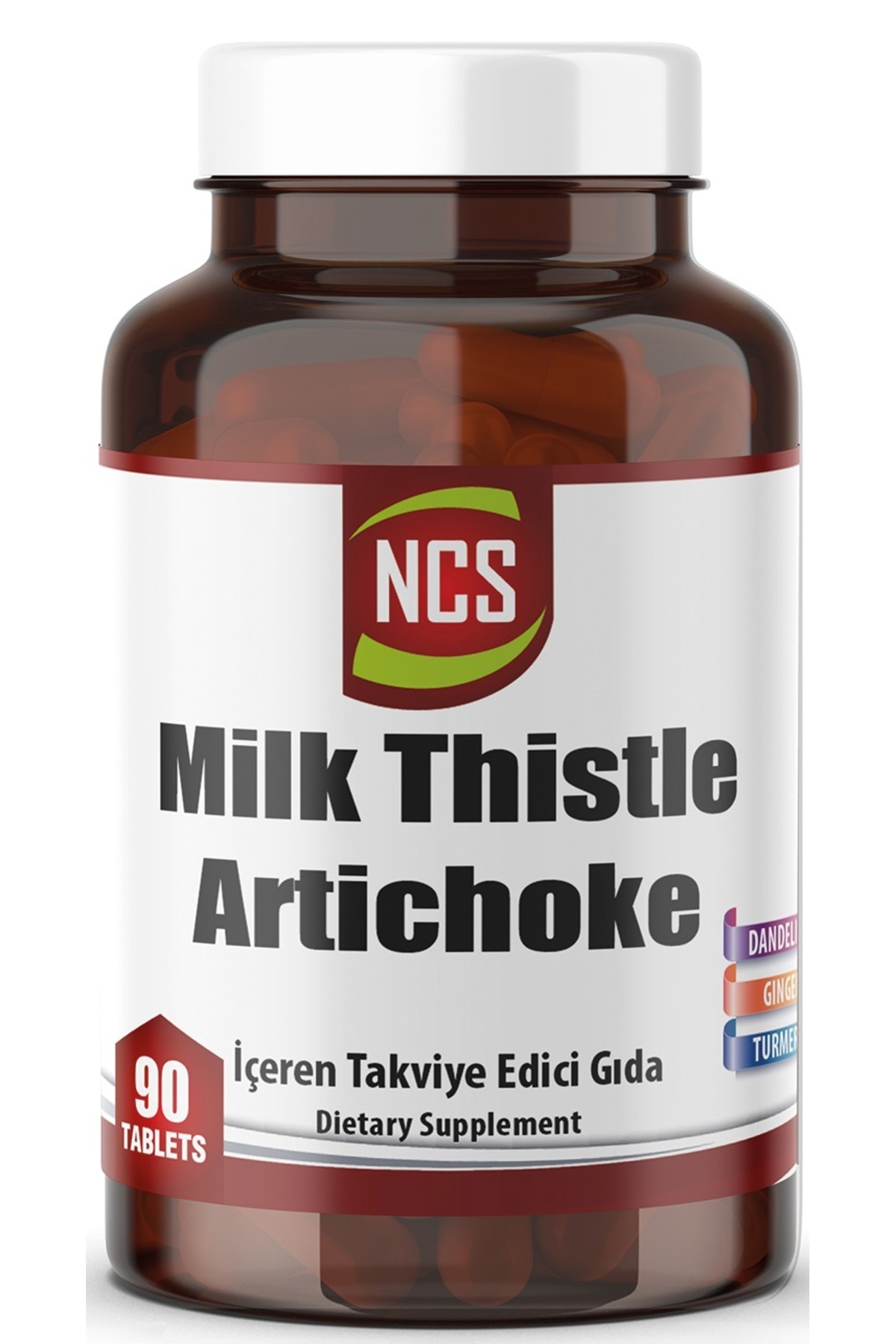 Ncs Deve Dikeni Enginar 90 Tablet Kara Hindiba Zencefil Turp Maydanoz Zerdeçal Milk Thistle Dulavratotu