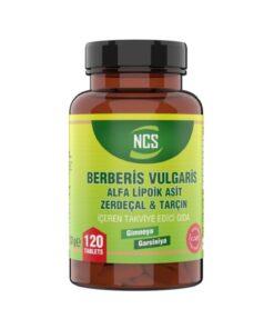 Ncs Berberis Vulgaris Alfa Lipoik Asit Tarçın Zerdeçal 120 Tablet