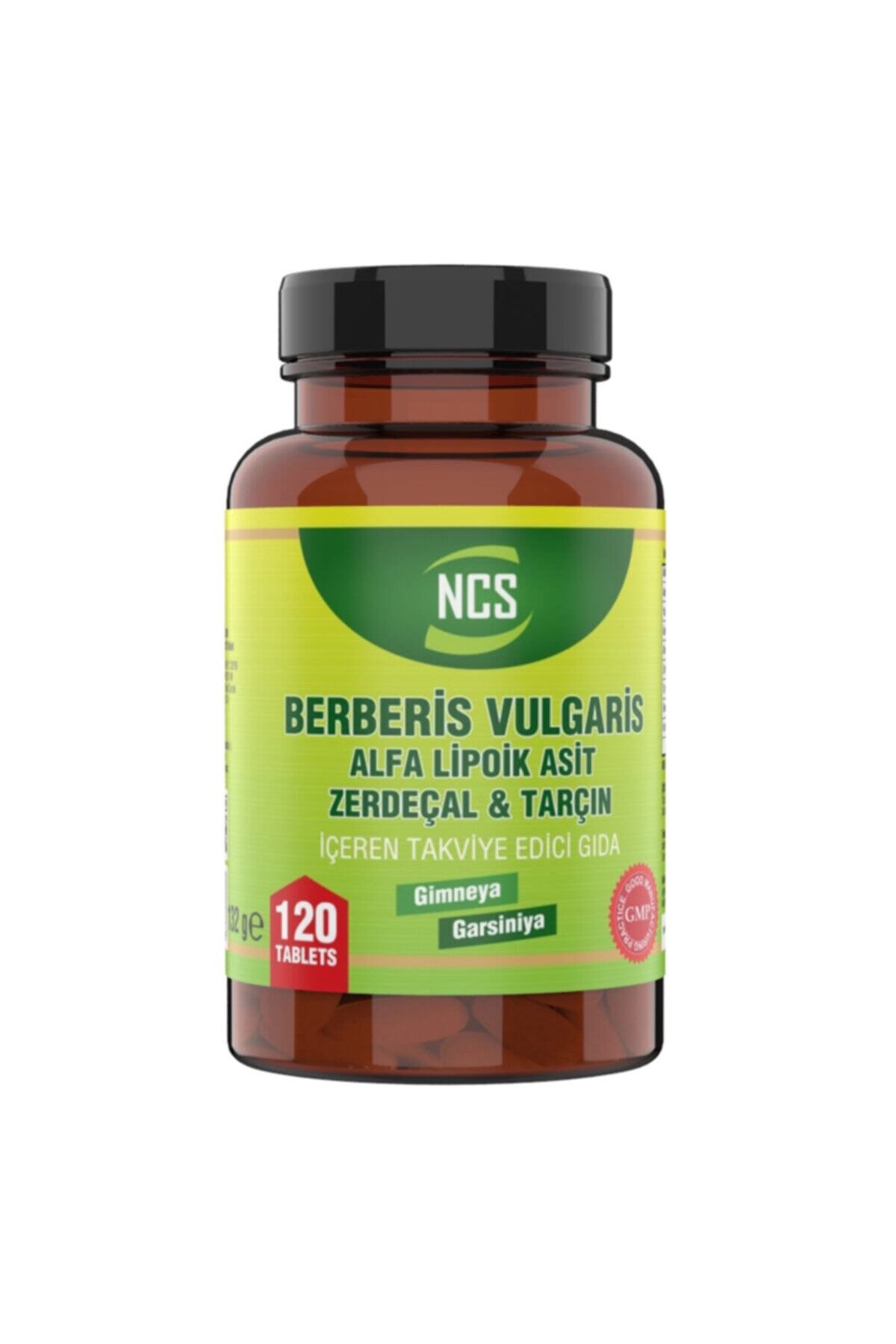 Ncs Berberis Vulgaris Alfa Lipoik Asit Tarçın Zerdeçal 120 Tablet