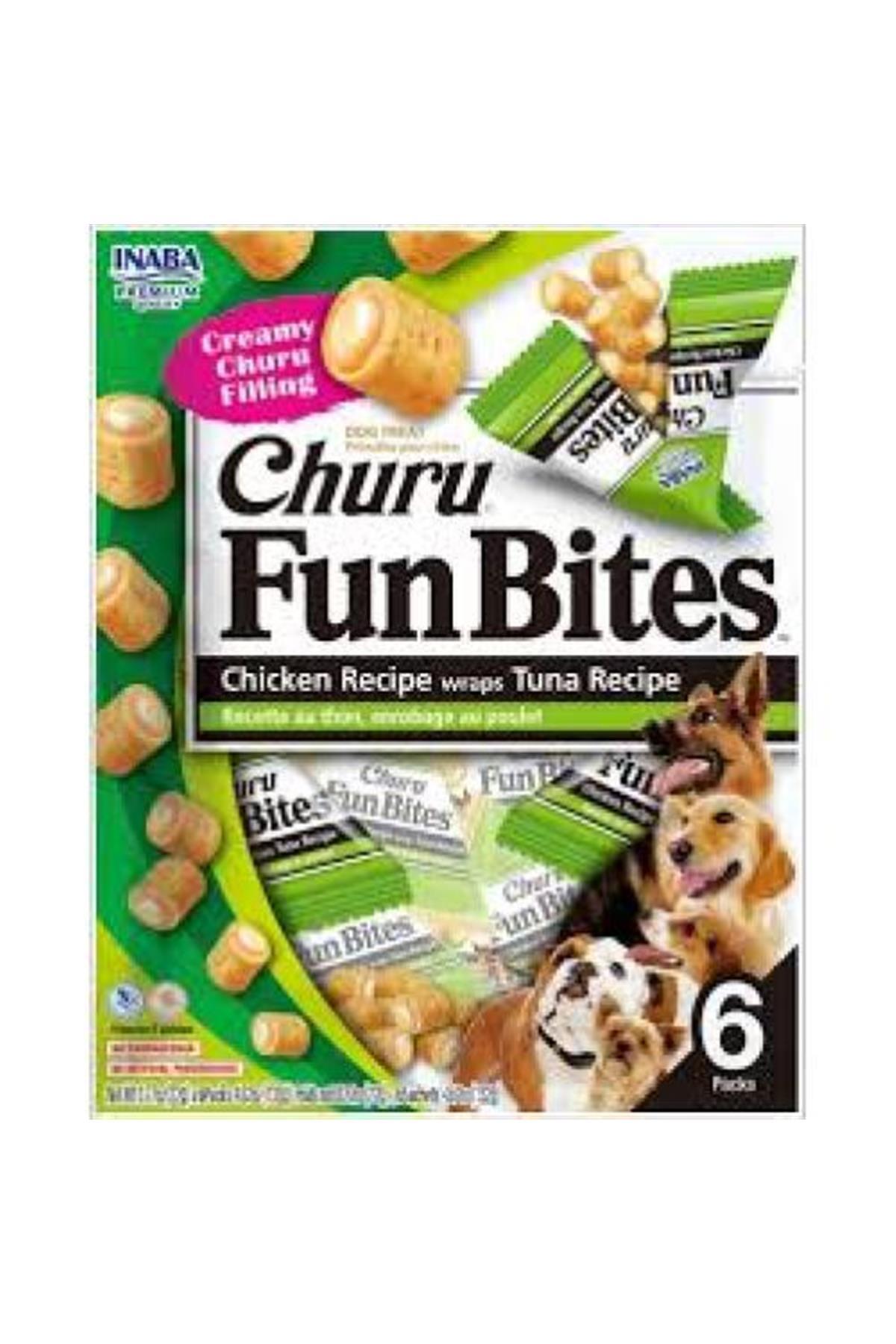 Inaba CHURU FUN BITES FOR DOG TAVUKLU VE TON BALIKLI 16