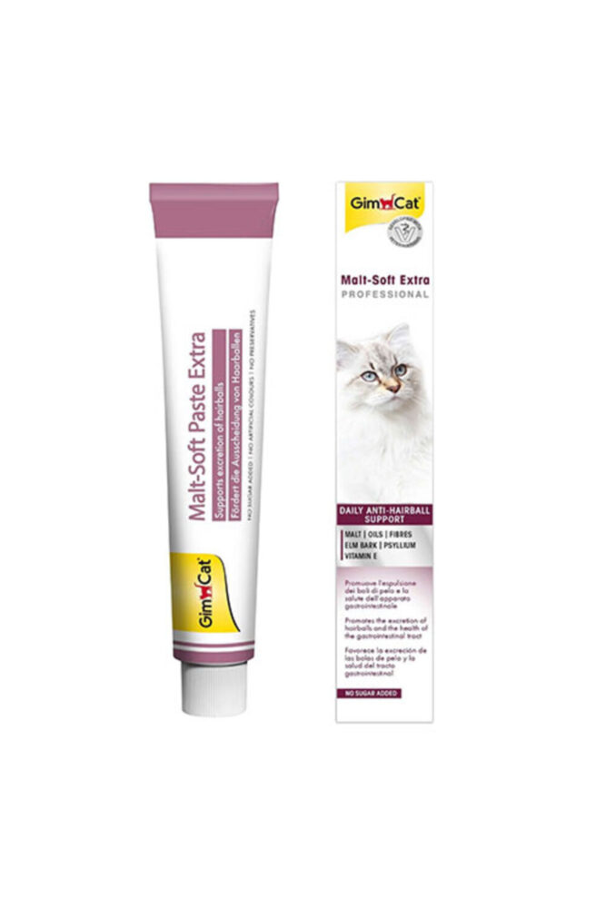 Gimcat Malt Soft Extra Tüy Yumağı Önleyici Kedi Macunu 100 Gr