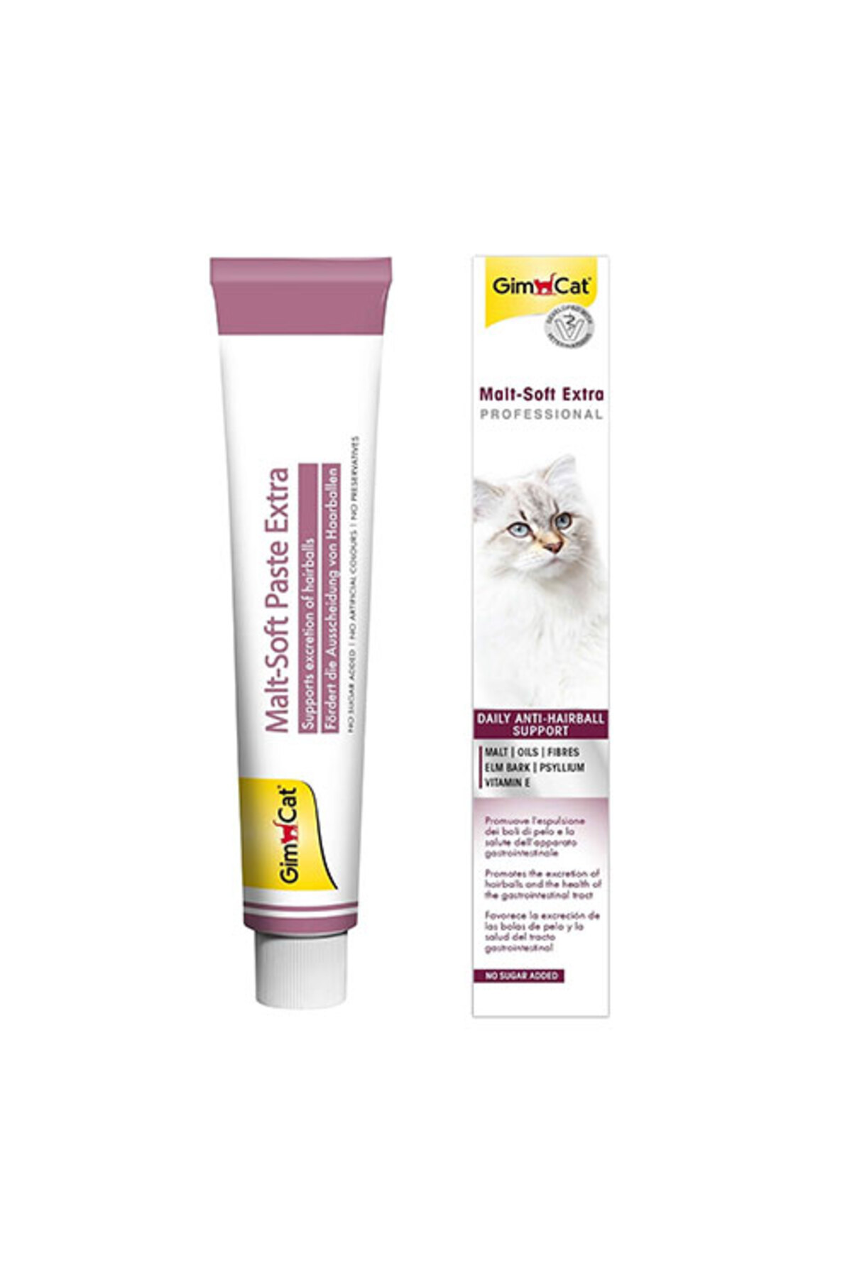 Gimcat Malt Soft Extra Tüy Yumağı Önleyici Kedi Macunu 100 Gr