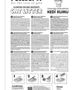 Petefor 20 KG Aktif Karbonlu Yeni Nesil Organik Kedi Kumu - Görsel 3