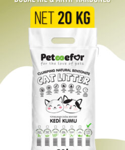 Alternative view of Petefor 20 KG Aktif Karbonlu Yeni Nesil Organik Kedi Kumu