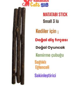 Alternative view of MATATABİ CATS Matatabi Stick Small 3'lü Doğal Çiğneme Çubuğu, Kedi Oyuncağı 12 Cm