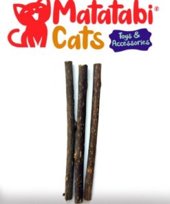 MATATABİ CATS Matatabi Stick Small 3'lü Doğal Çiğneme Çubuğu, Kedi Oyuncağı 12 Cm - Görsel 3