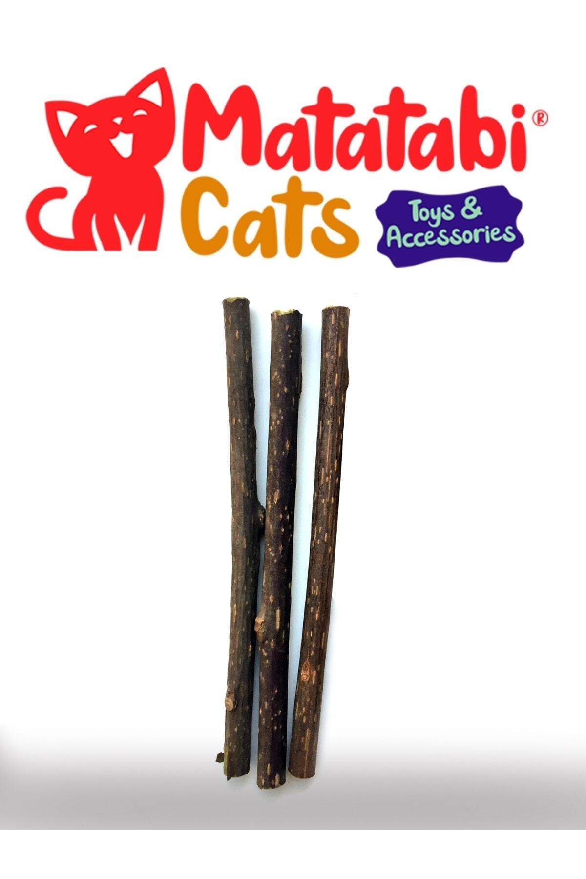 MATATABİ CATS Matatabi Stick Small 3'lü Doğal Çiğneme Çubuğu, Kedi Oyuncağı 12 Cm - Görsel 3