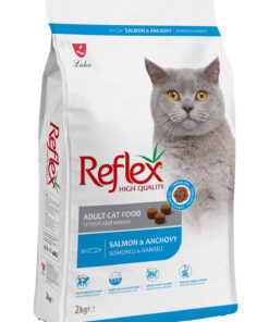Reflex Somonlu ve Hamsili Yetişkin Kedi Maması 2 kg