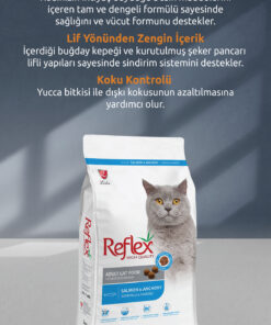 Alternative view of Reflex Somonlu ve Hamsili Yetişkin Kedi Maması 2 kg