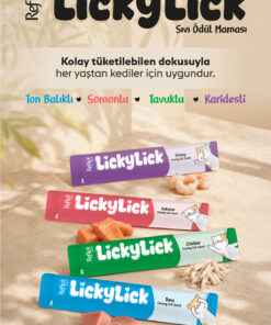 Alternative view of Reflex Plus LickyLick Kedi Sıvı Ödül Maması Karışık Paket 15g x 72 Adet
