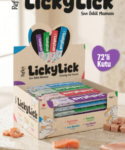 Reflex Plus LickyLick Kedi Sıvı Ödül Maması Karışık Paket 15g x 72 Adet